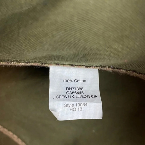 J. Crew Army Green Downtown  Field Jacket - Picture 8 of 10